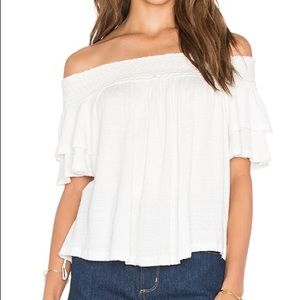 Free People Santorini Off-Shoulder Top